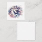 Unicorn Note Kaart Notitiekaartje (Voorkant / Achterkant)