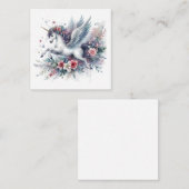 Unicorn Note Kaart Notitiekaartje (Voorkant / Achterkant)