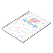 Unicorn notebook - "maak magie elke dag mogelijk" notitieboek (Linkerzijde)