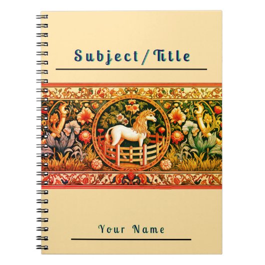  Unicorn Notitieboek (Voorkant)