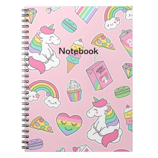 Unicorn Notitieboek (Voorkant)