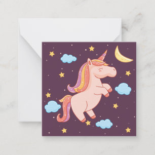 Unicorn Notitiekaartje