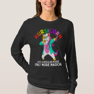 Unicorn Nurse Funny Nursicorn Regenbow Nursing Rn T-shirt