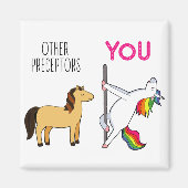 Unicorn Nurse Preceptor Gift Magneet (Voorkant)