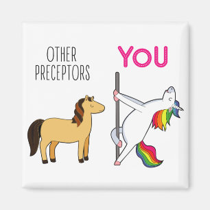 Unicorn Nurse Preceptor Gift Magneet