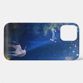 Unicorn onder de sterren Persoonlijk Case-Mate iPhone Case (Achterkant (horizontaal))