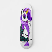Unicorn-ontwerp Persoonlijk Skateboard (Voorkant)