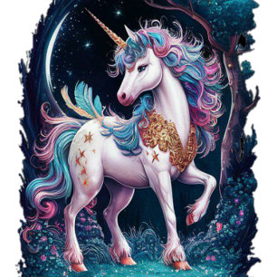 Unicorn-ontwerp T-shirt
