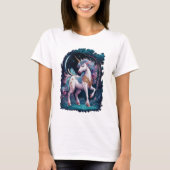 Unicorn-ontwerp T-shirt (Voorkant)