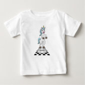 Unicorn op Chess als Chess-stukje Knight (Voorkant)