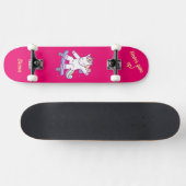 Unicorn op skateboard voor kinderen (Horizontaal)