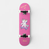 Unicorn op skateboard voor kinderen (Voorkant)