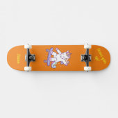 Unicorn op skateboard voor kinderen (Horizontaal)