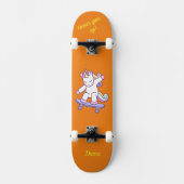 Unicorn op skateboard voor kinderen (Voorkant)