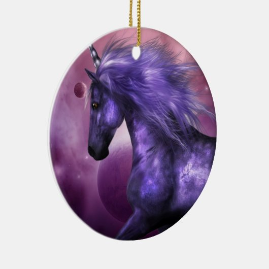 Unicorn Ornaments Keramisch Ornament (Rechts)