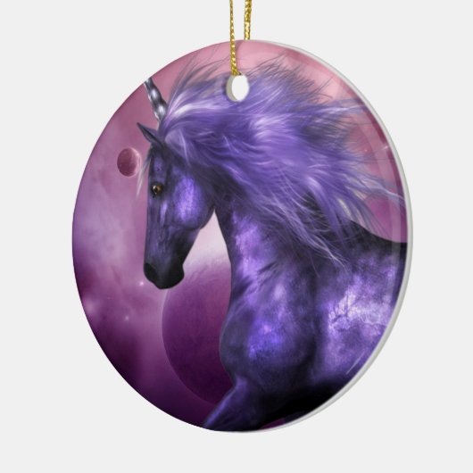 Unicorn Ornaments Keramisch Ornament (Links)