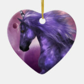 Unicorn Ornaments Keramisch Ornament (Voorkant)