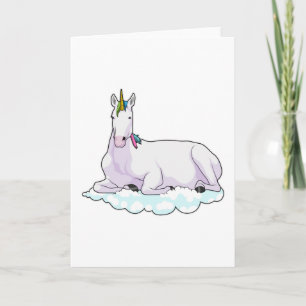 Unicorn over cloud kaart