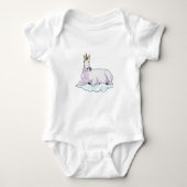 Unicorn over cloud romper (Voorkant)