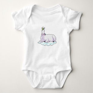 Unicorn over cloud romper