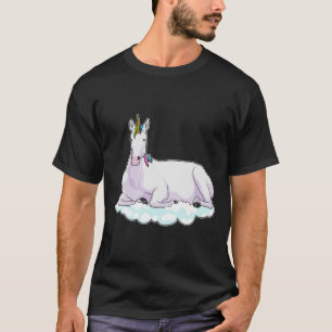 Unicorn over cloud t-shirt