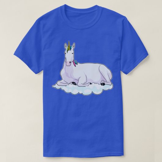 Unicorn over cloud t-shirt (Design voorkant)