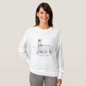 Unicorn over cloud t-shirt (Voorkant volledig)