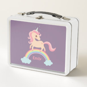  Unicorn over regenboogmeisjes gepersonaliseerd