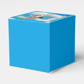 Unicorn-paard en regenboog bedankdoosjes (Voorkant Zijde)