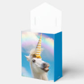 Unicorn-paard en regenboog bedankdoosjes (Geopend)