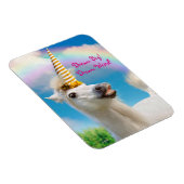 Unicorn-paard en regenboog magneet (Rechterzijde)