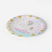 Unicorn Paper Bord Magical Unicorn Birthday Party (Gekanteld)