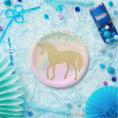 Unicorn Paper Borden 7 inch Papieren Bordje (Feest)