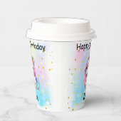 Unicorn Paper Cups Papieren Bekers (Rechts)