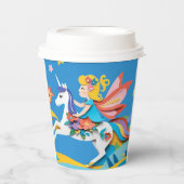 Unicorn Papieren Bekers (Voorkant)