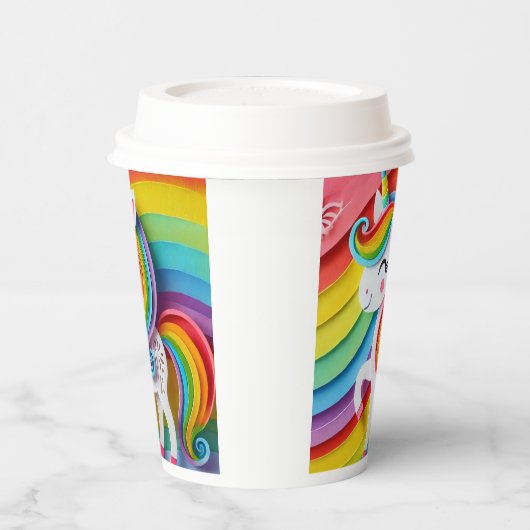 Unicorn Papieren Bekers (Links)