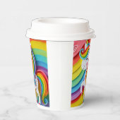 Unicorn Papieren Bekers (Rechts)