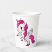 Unicorn Papieren Bekers (Achterkant)
