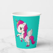 Unicorn Papieren Bekers (Voorkant)