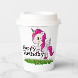 Unicorn Papieren Bekers