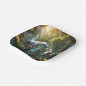 Unicorn Papieren Bordje (Gebogen)