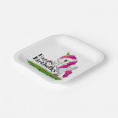 Unicorn Papieren Bordje (Gebogen)