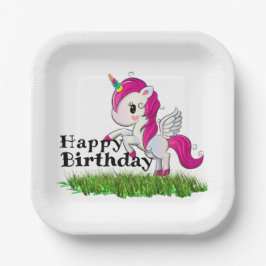 Unicorn Papieren Bordje