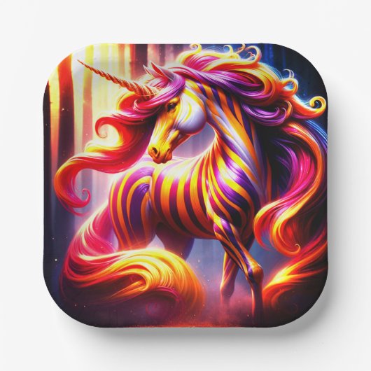 Unicorn Papieren Bordje (Voorkant)