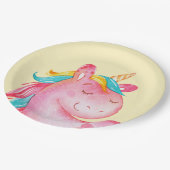 Unicorn Papieren Bordje (Gekanteld)