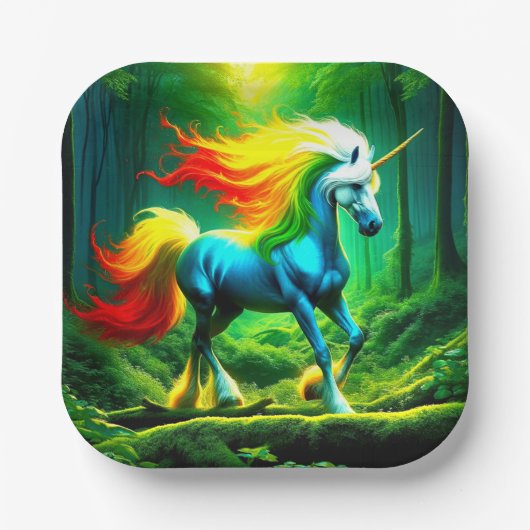 Unicorn Papieren Bordje (Voorkant)