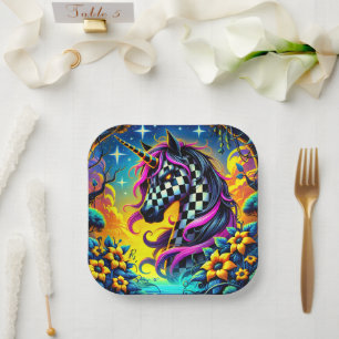 Unicorn Papieren Bordje