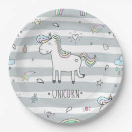 Unicorn Papieren Bordje
