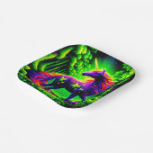 Unicorn Papieren Bordje (Gebogen)