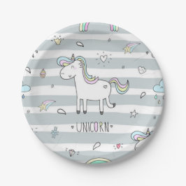 Unicorn Papieren Bordje